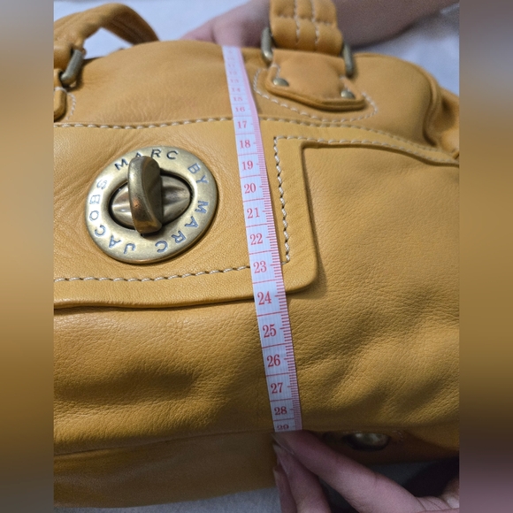 Marc by Marc Jacobs Mustard Leather Satchel - Picture 11 of 14